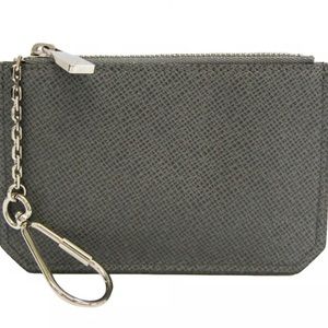 LOUIS VUITTON grey small wallet